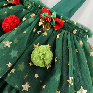 Christmas Layered Tulle Dress - RYAN AND REMI