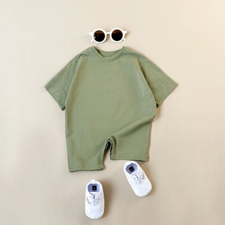 Newborn Comfy Cotton Playsuit - RYAN AND REMI