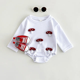 3D Cartoon Mushroom Duck Bodysuit - RYAN AND REMI