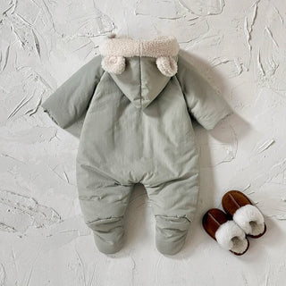Nordic Style Waterproof Plush Jumpsuit