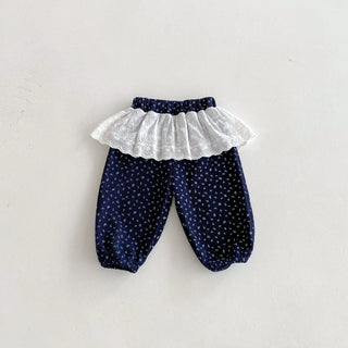 Lace Ruffle Lounge Pants - RYAN AND REMI