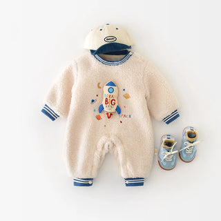 Plush Rocket Fleece Jumpsuit