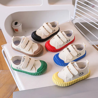 Children Casual Shoes Spring Autumn Kids Sneakers Canvas Shoes School Outwear Unisex Toddler Boys Girls Shoes Red, Blue, Yellow - RYAN AND REMI