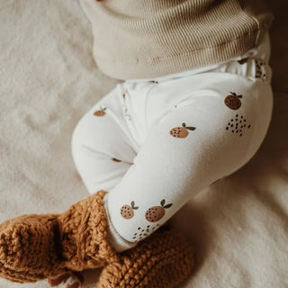 Organic Cotton Fruit Leggings - RYAN AND REMI
