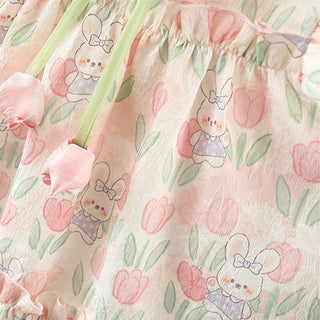 Tulip Flying Sleeve Dress - RYAN AND REMI