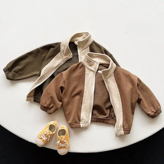 Retro Zip Up Casual Jacket - RYAN AND REMI