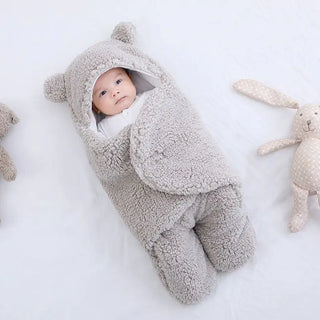 Newborn Plush Bunny Swaddle - RYAN AND REMI