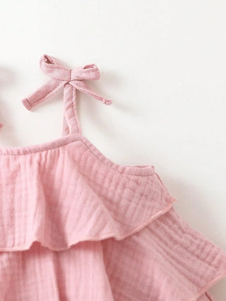 Newborn Ruffle Candy Dress - RYAN AND REMI