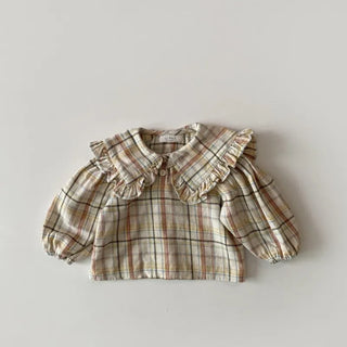Loose Peter Pan Collar Top - RYAN AND REMI