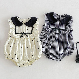 Sleeveless Square Top Romper - RYAN AND REMI