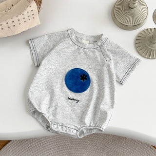 Fuzzy Fruit Patch Bodysuit - RYAN AND REMI