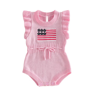 USA Knitted Romper