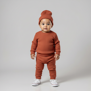 3 Pcs Baby Knitted Sweater Set - RYAN AND REMI