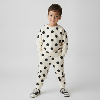 Polka Dot Jogger Set
