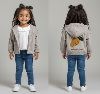 Hooded Sweet Mango Jacket